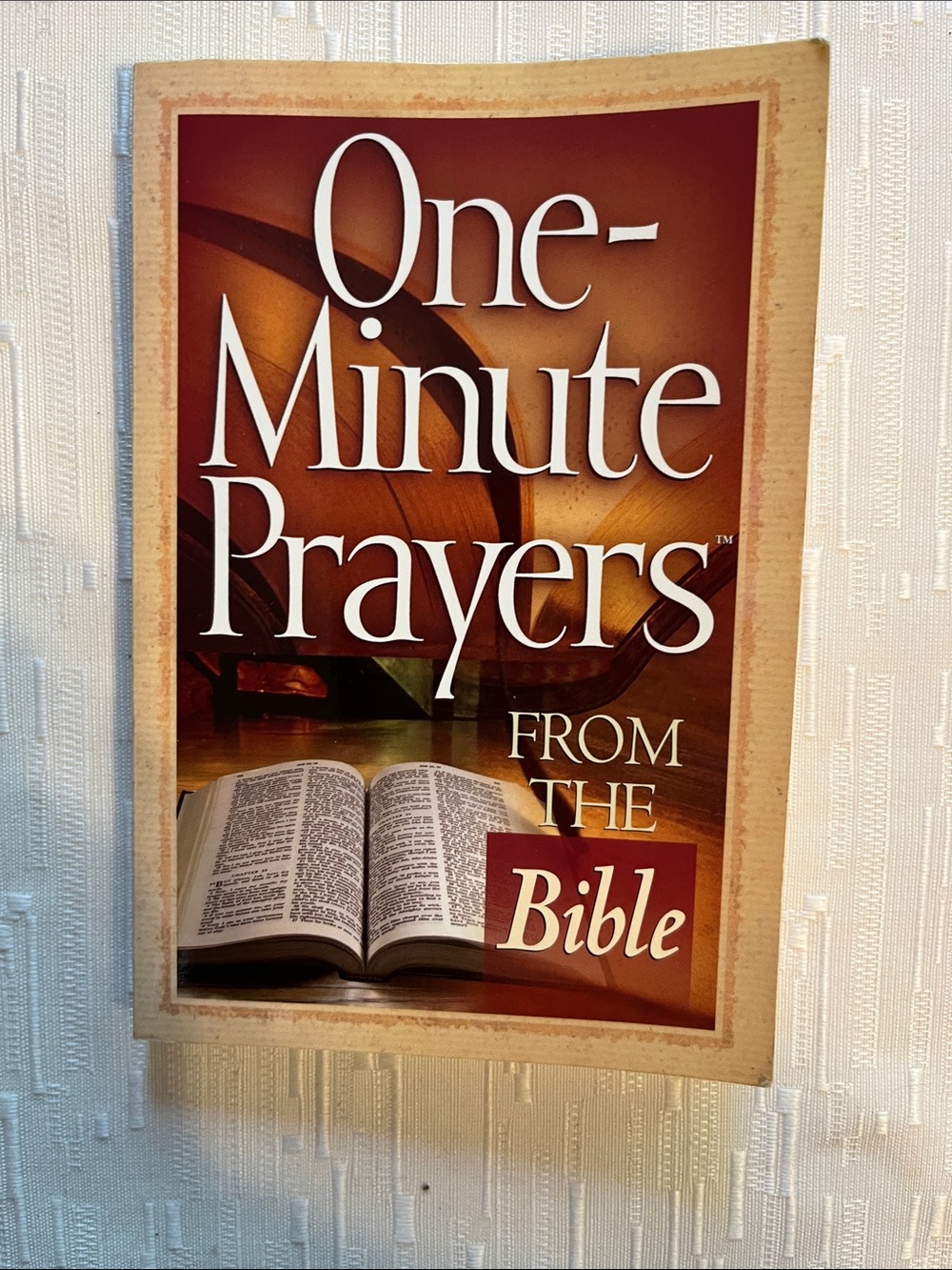One-Minute Prayers from the Bible - Brown Cover